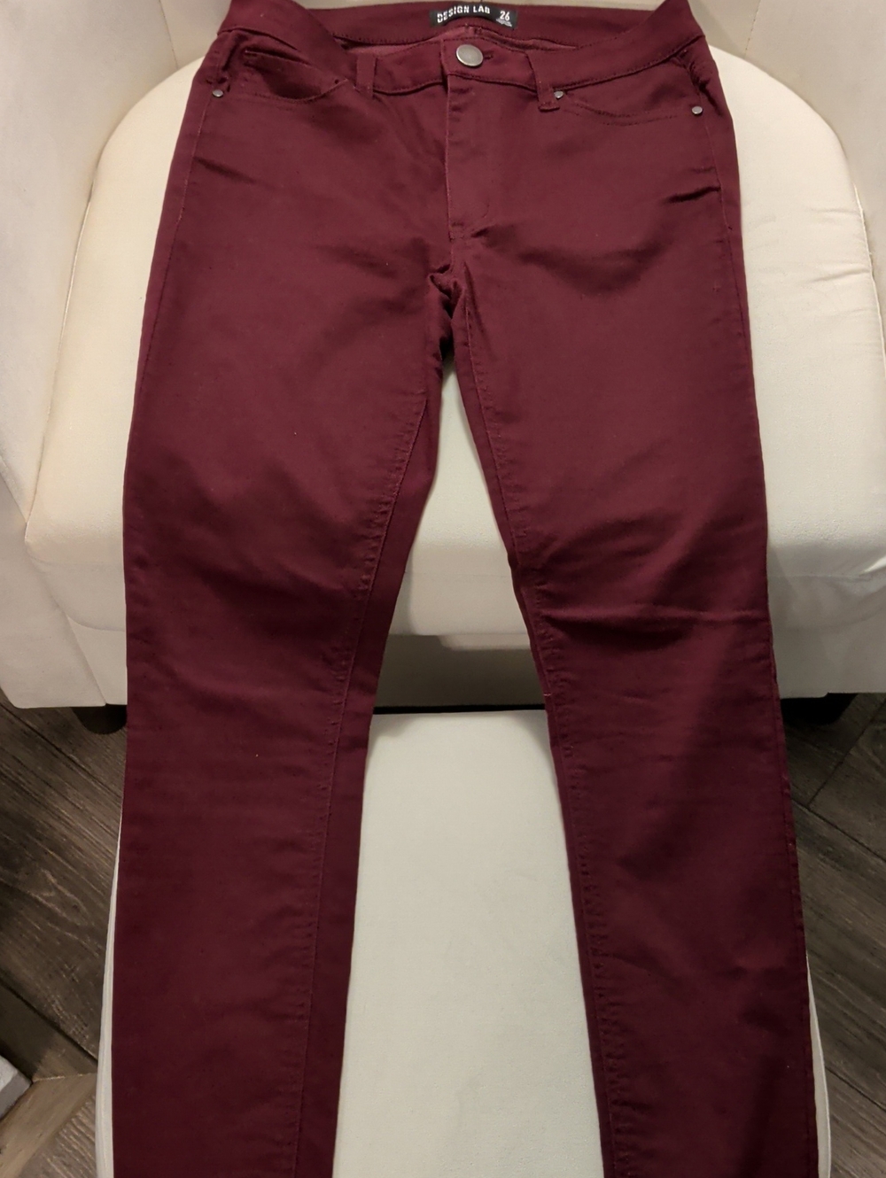 Burgundy Colored Jeans